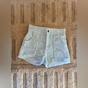 Women’s Hammies Powder Blue Corduroy Short, sz 26